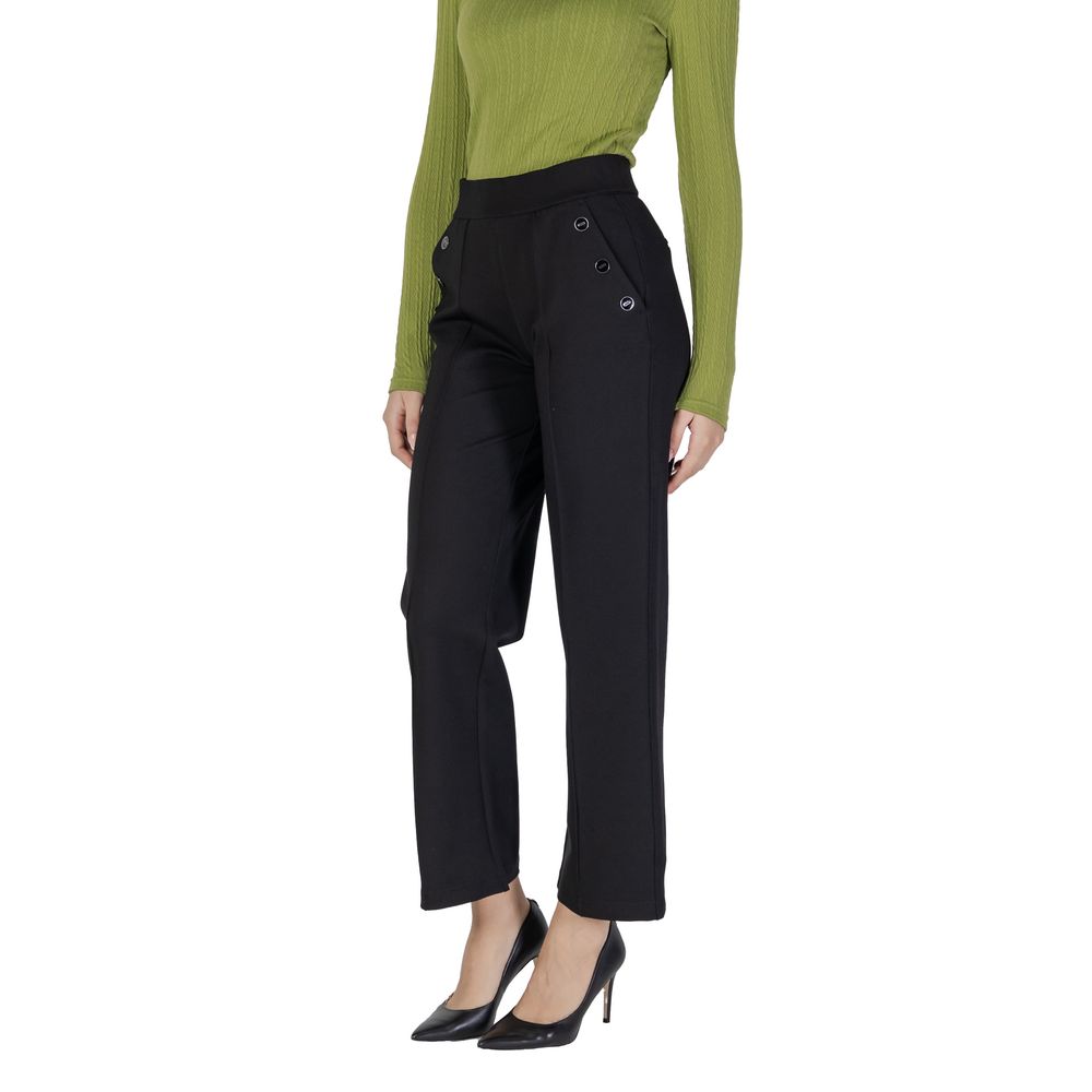 Street One Black Viscose Pant Street One