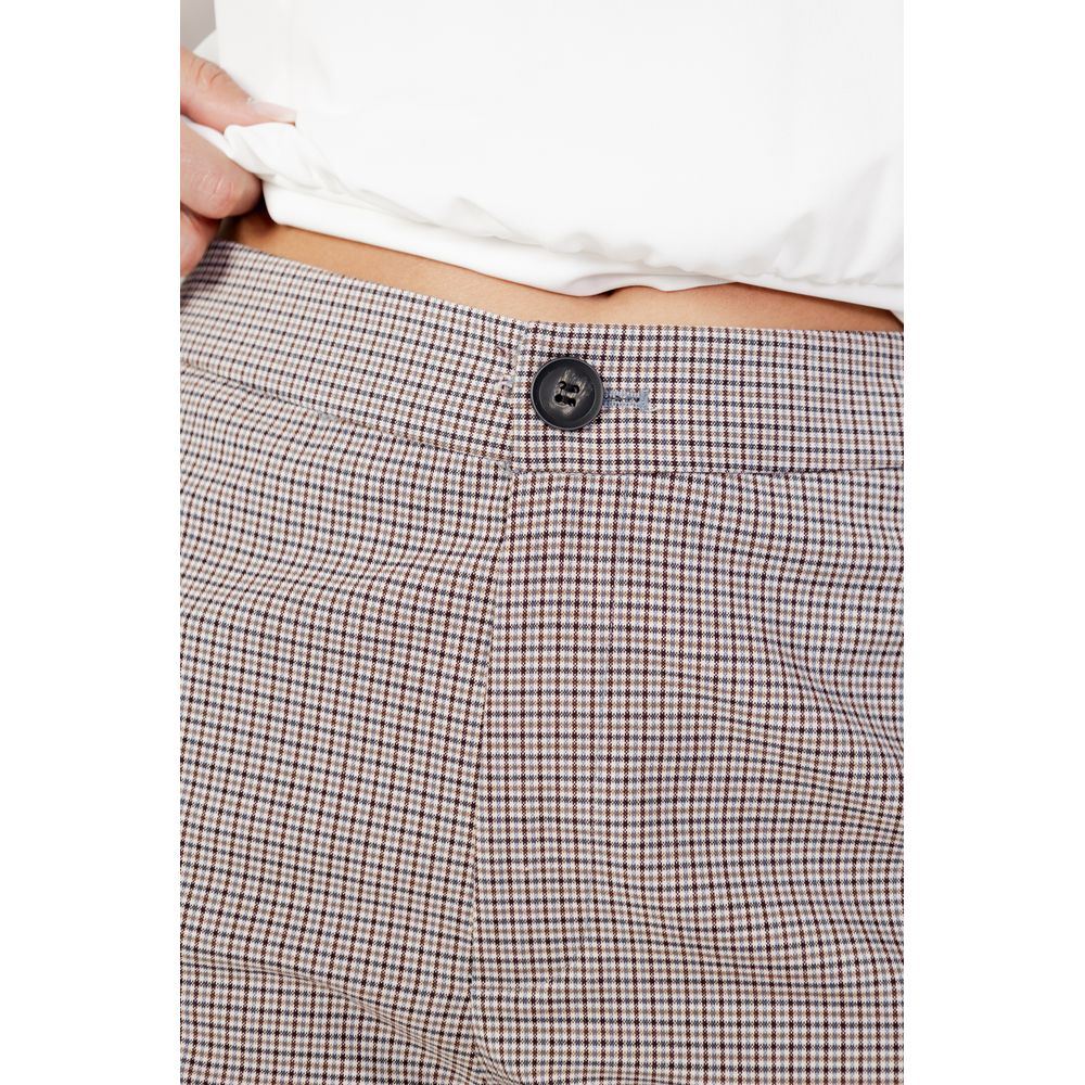 Only Beige Polyester Pant Only