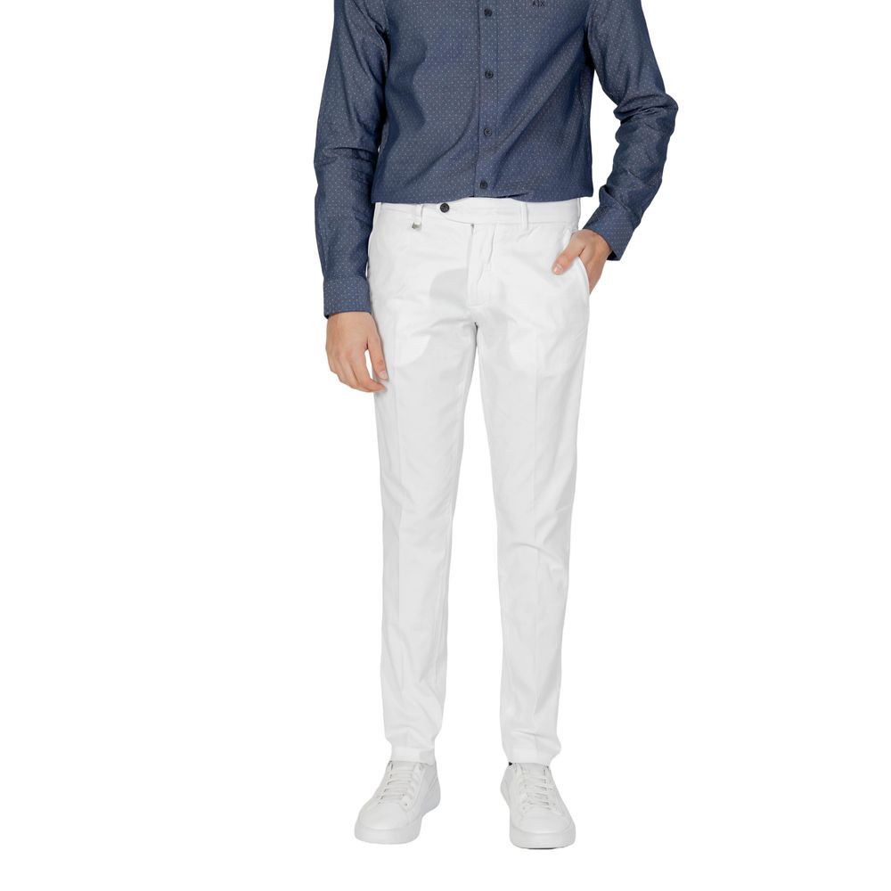 Antony Morato Cream Cotton Skinny Pant Antony Morato