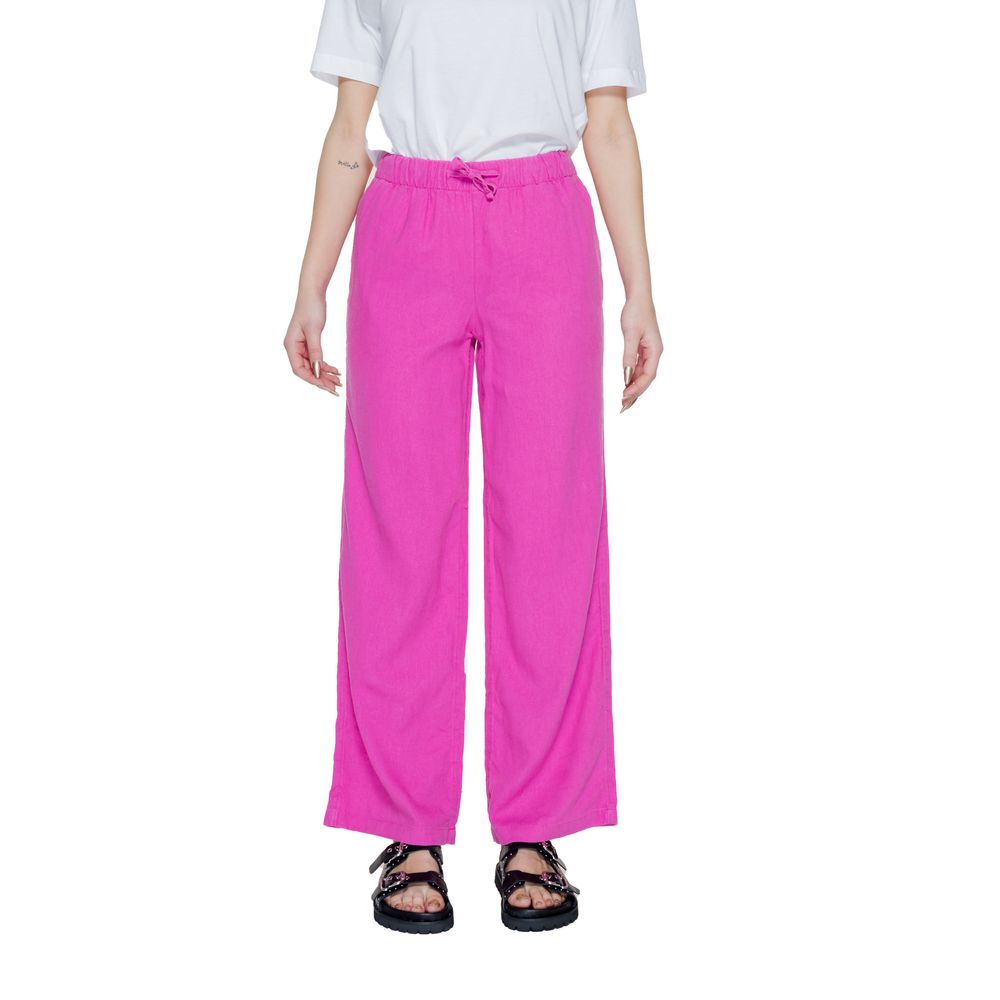 Only Pink Linen Pant Only