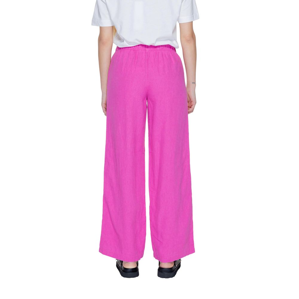Only Pink Linen Pant Only