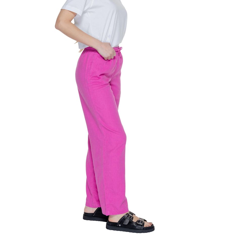 Only Pink Linen Pant Only