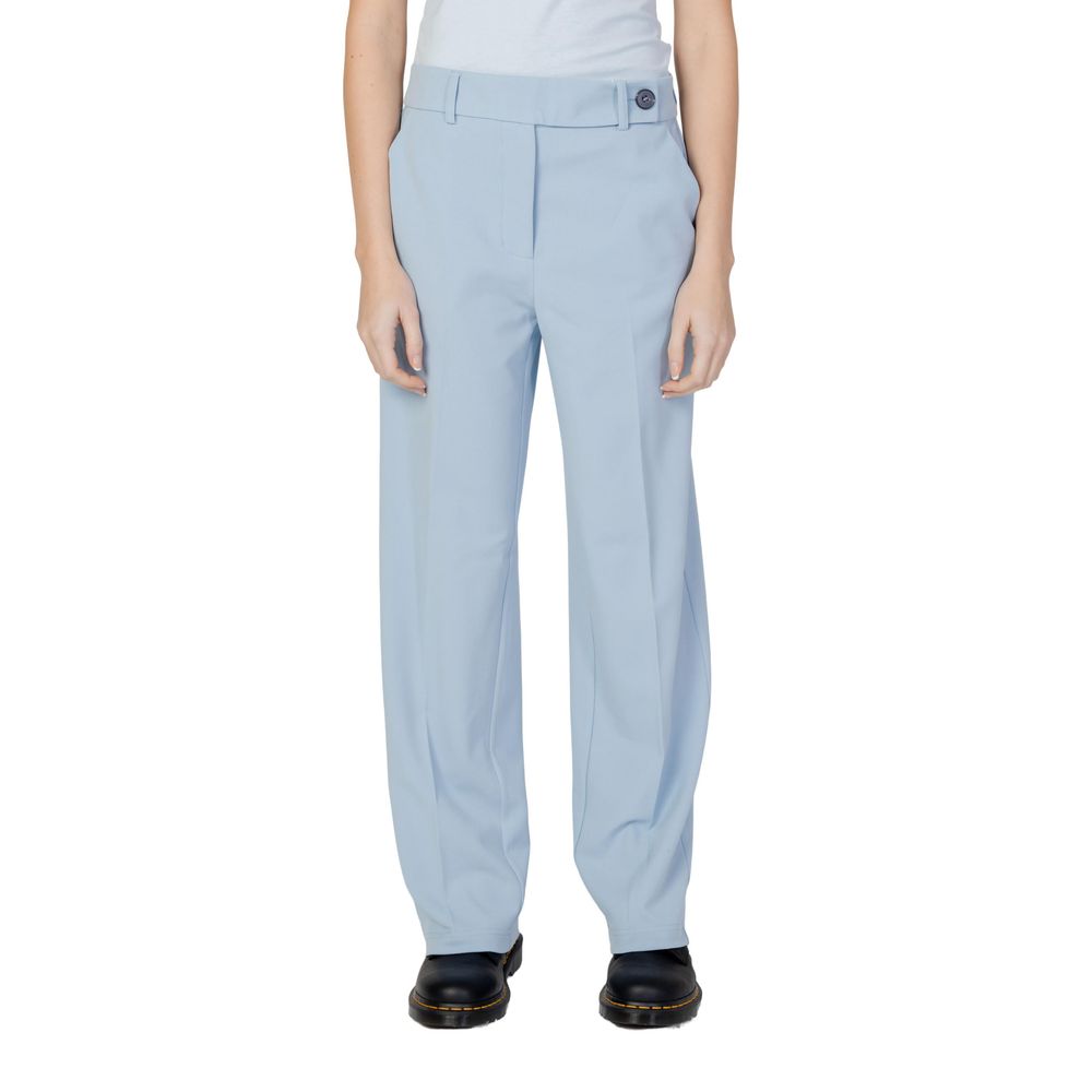 Only Blue Polyester Pant Only