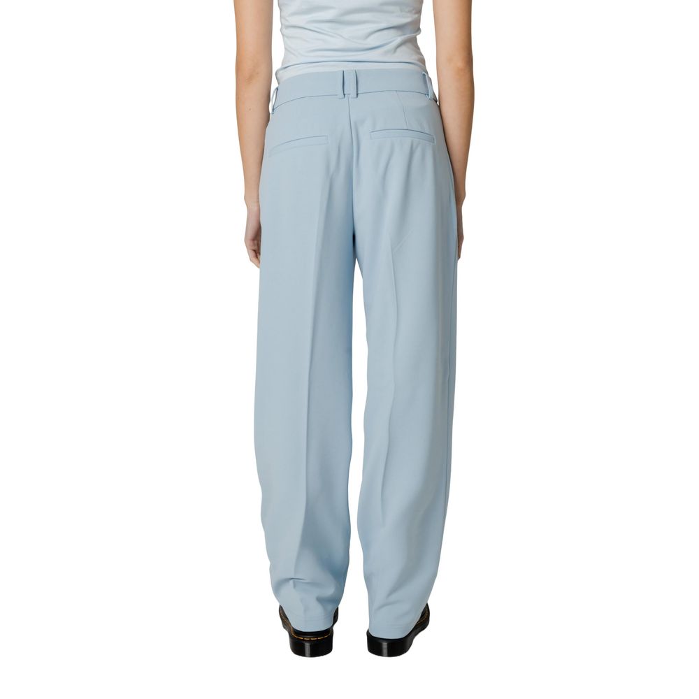 Only Blue Polyester Pant Only