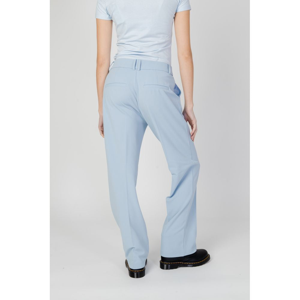 Only Blue Polyester Pant Only
