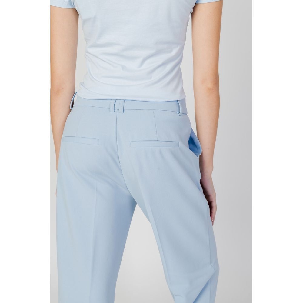Only Blue Polyester Pant Only