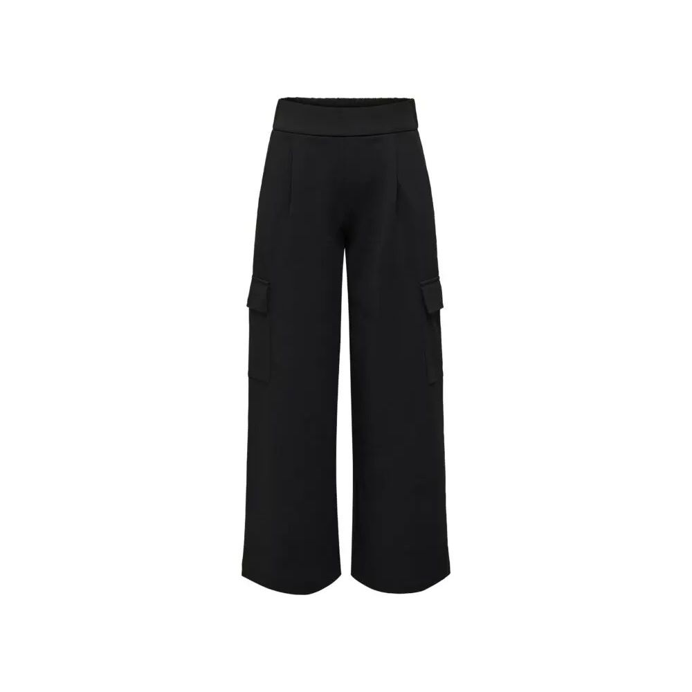 Jacqueline De Yong Black Polyester Pant Jacqueline De Yong