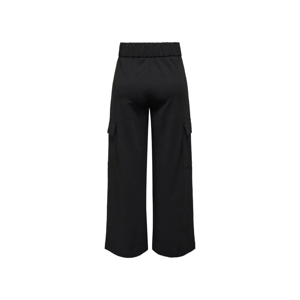 Jacqueline De Yong Black Polyester Pant Jacqueline De Yong