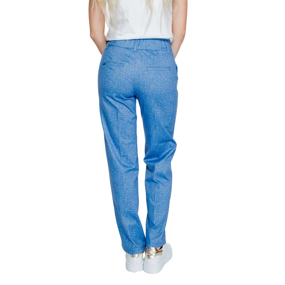 Street One Blue Polyester Pant Street One