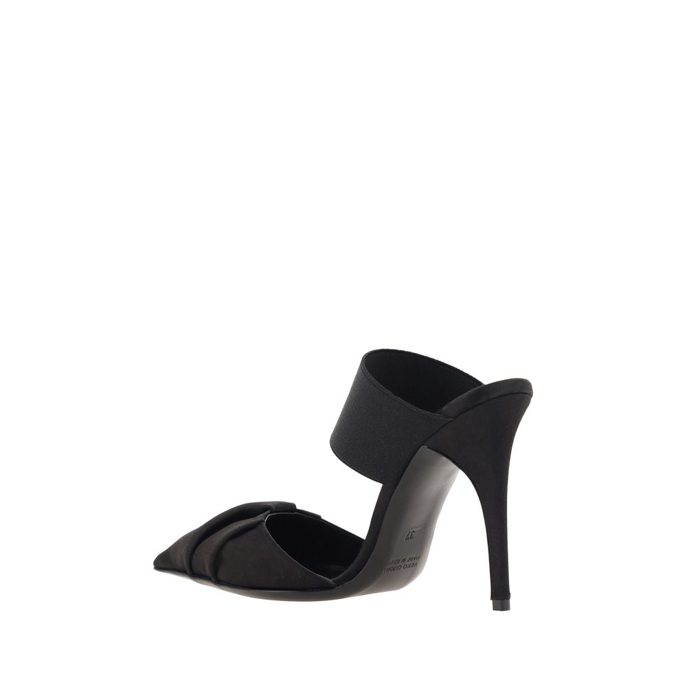Bruno Frisoni Black Calf Leather Bos Taurus High Heel Pumps Bruno Frisoni