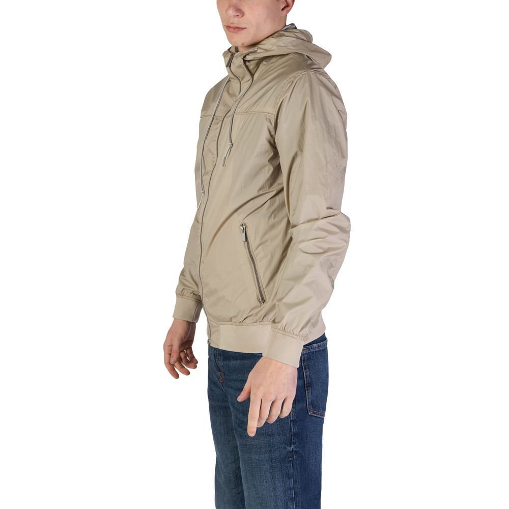 Hamaki-Ho Beige Nylon Jackets & Coat Hamaki-Ho