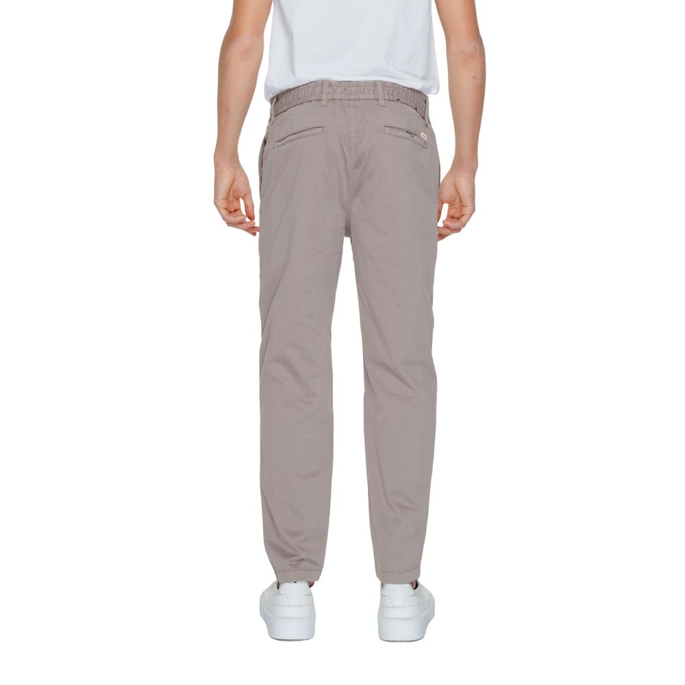 Hugo Boss Brown Cotton Pant Hugo Boss