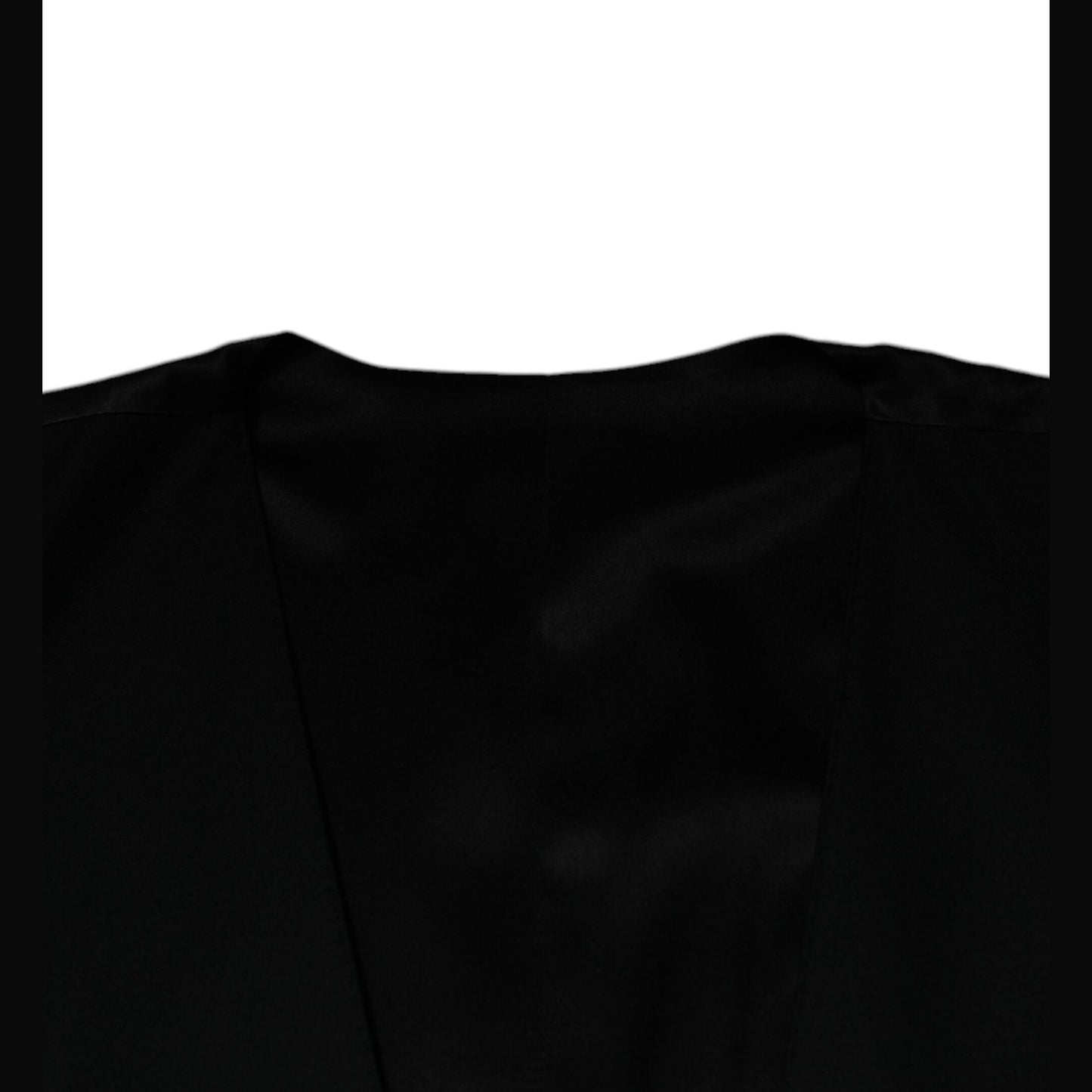 Dolce & Gabbana Black Wool Formal Dress Men Waistcoat Vest
