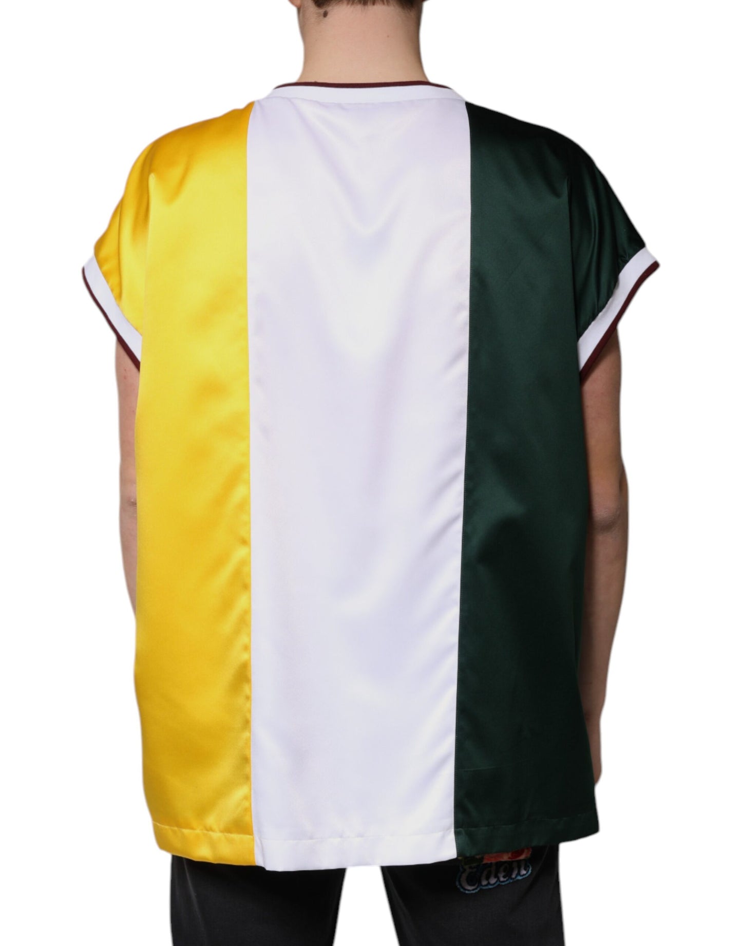Dolce & Gabbana Multicolor Jersey Tank Sleeveless T-shirt Dolce & Gabbana
