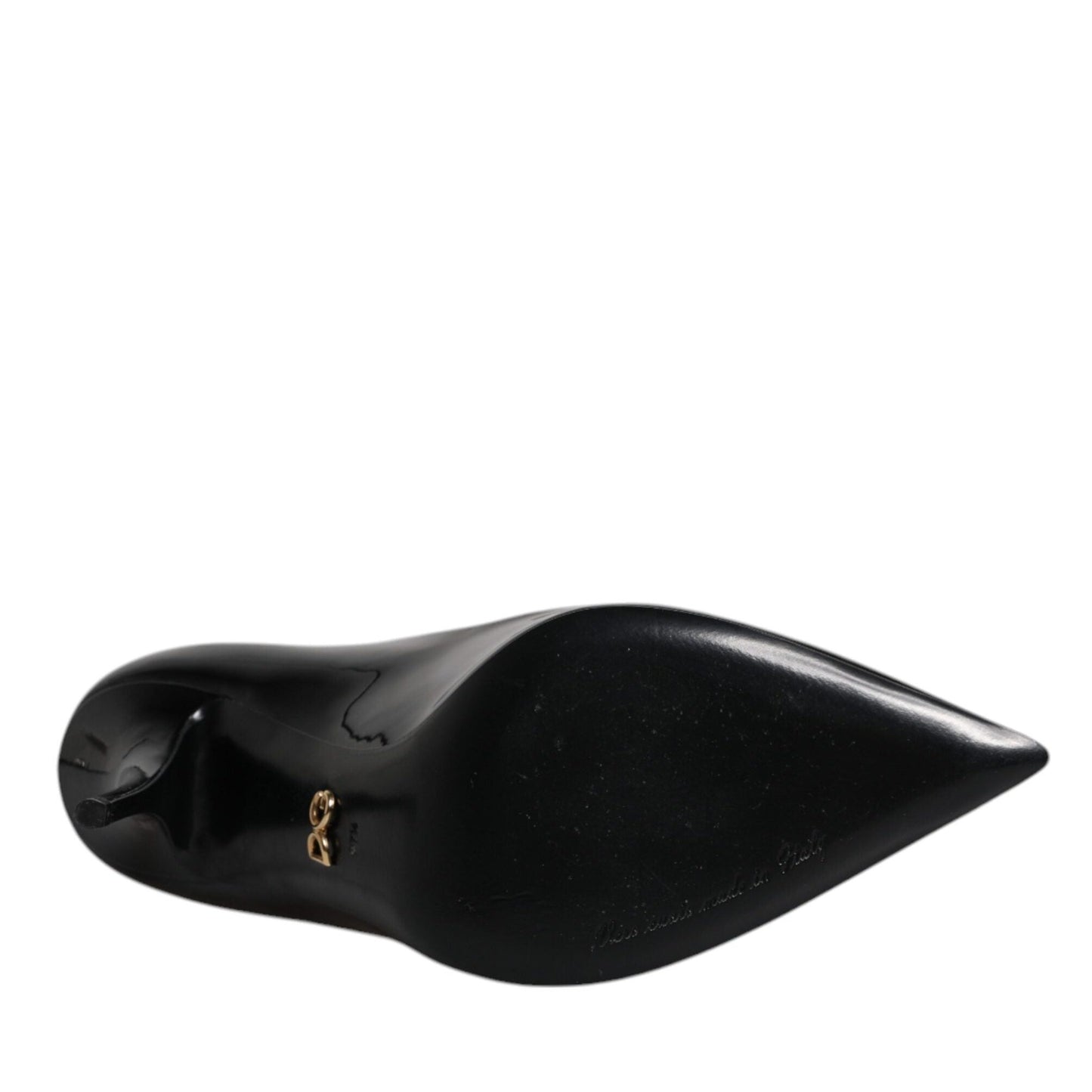 Dolce & Gabbana Black Patent Leather High Heels Pumps Shoes Dolce & Gabbana