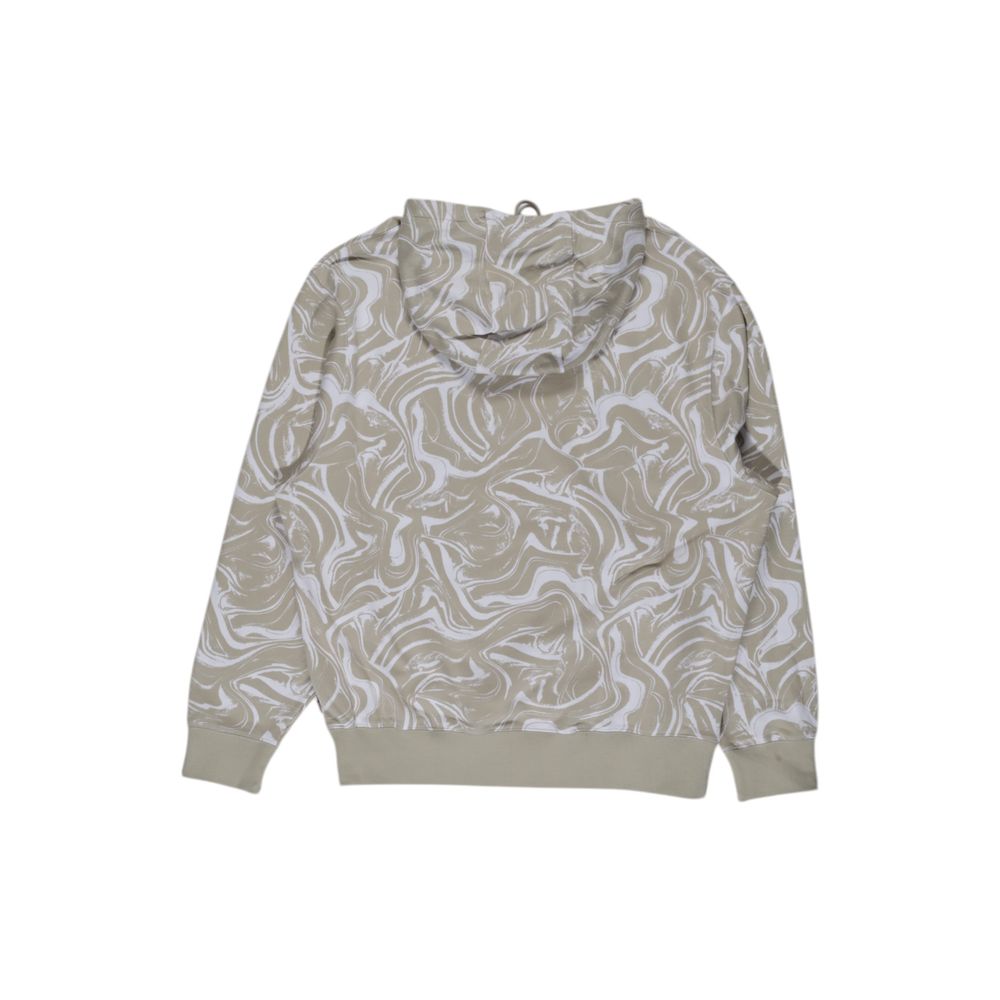 Hugo Boss Beige Cotton Hoody Hugo Boss