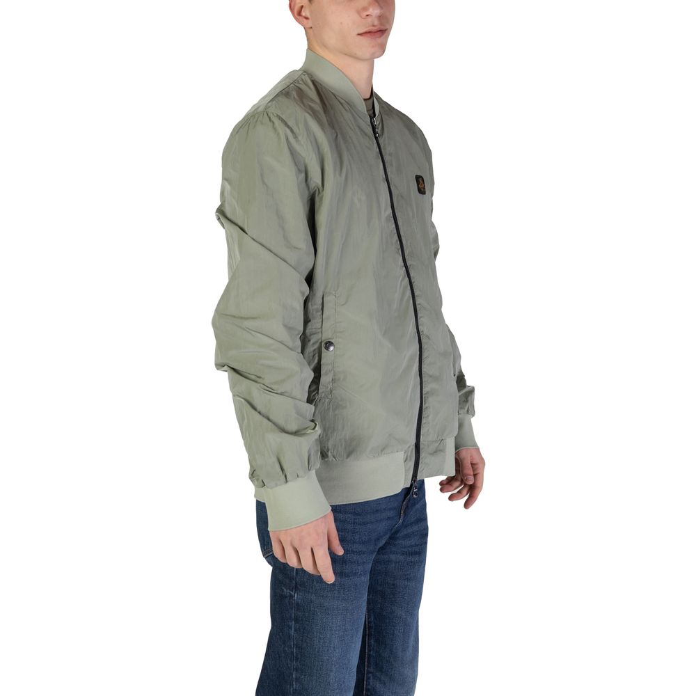 Refrigiwear Green Polyamide Jackets & Coat Refrigiwear