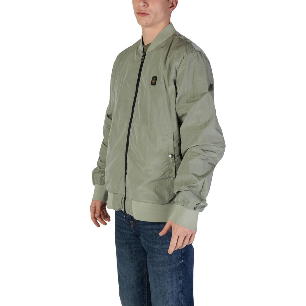 Refrigiwear Green Polyamide Jackets & Coat Refrigiwear