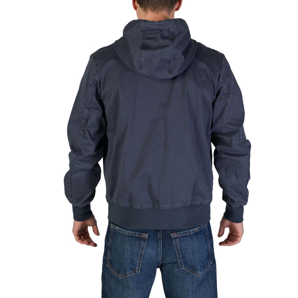 Refrigiwear Blue Cotton Jackets & Coat Refrigiwear