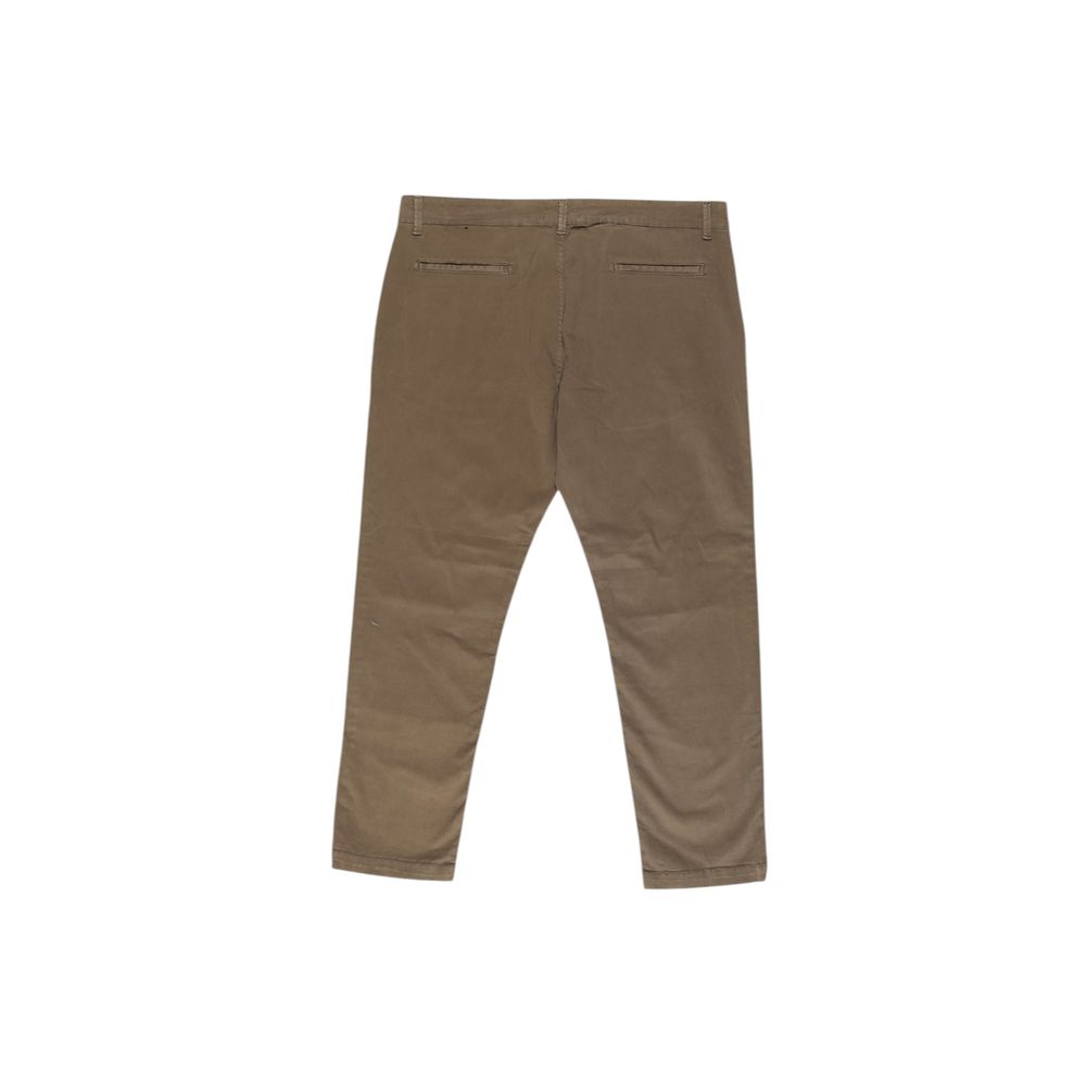 Lyle & Scott Beige Cotton Pant Lyle & Scott