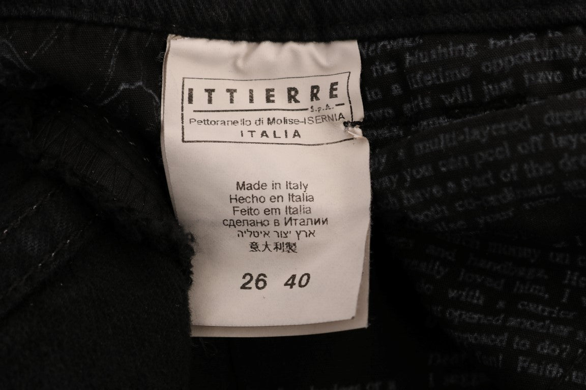 John Galliano Gray Wash Cotton Stretch Regular Fit Jeans John Galliano