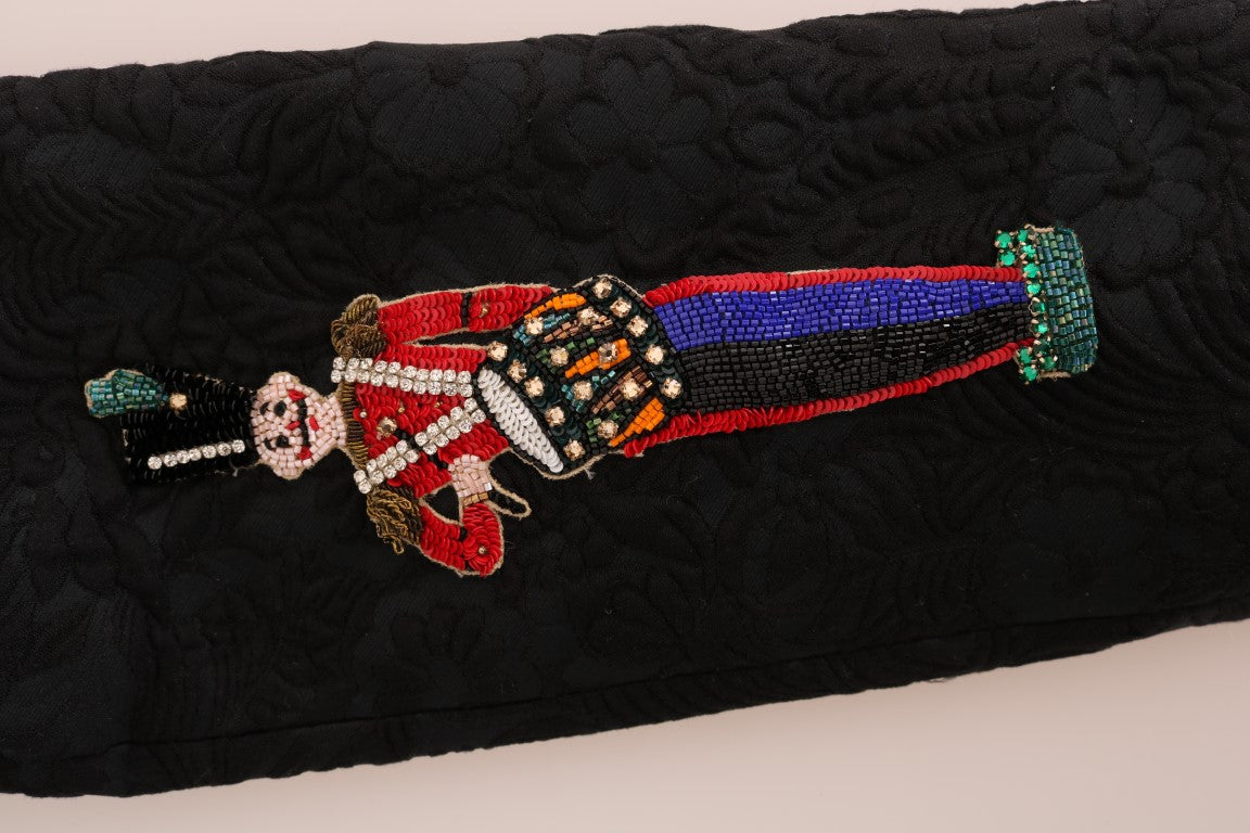 Dolce & Gabbana Black Brocade Blazer Jacket Dolce & Gabbana