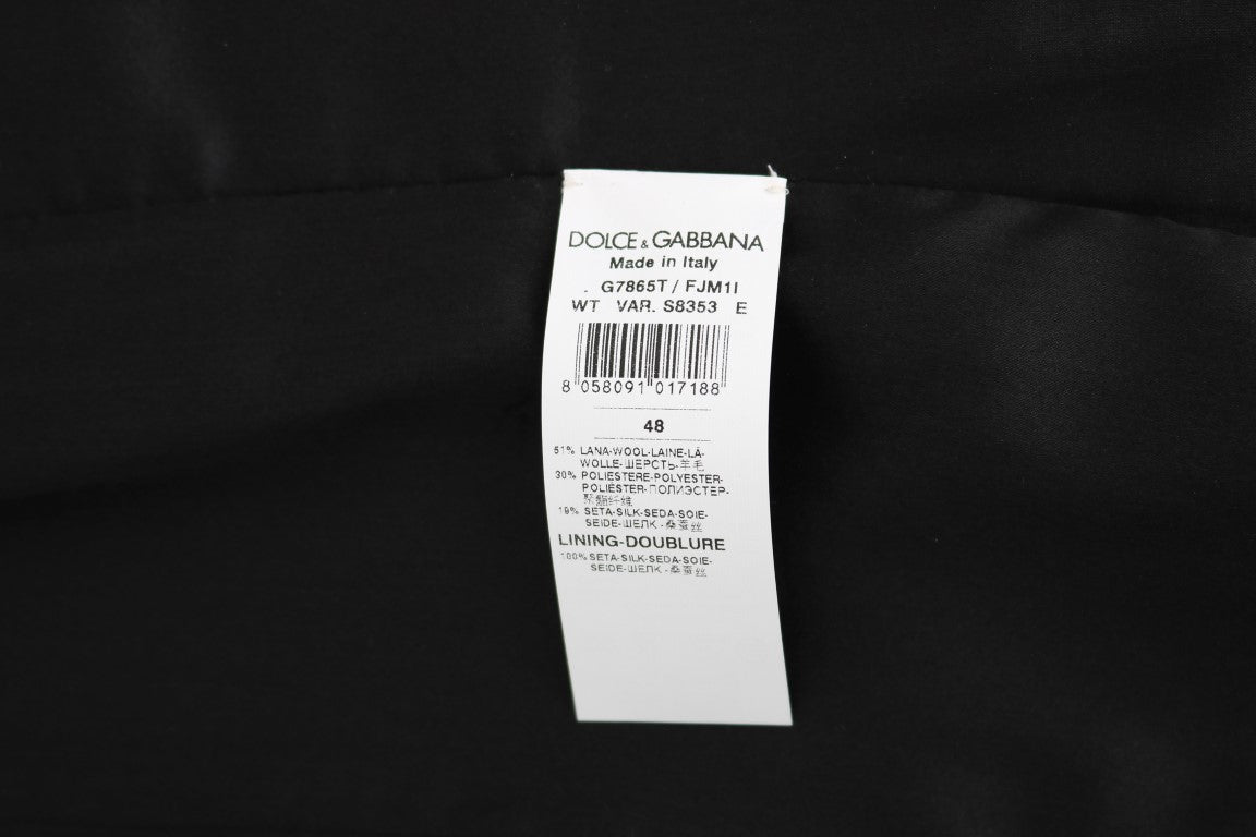 Dolce & Gabbana Black Polka Dot Pattern Vest Dolce & Gabbana