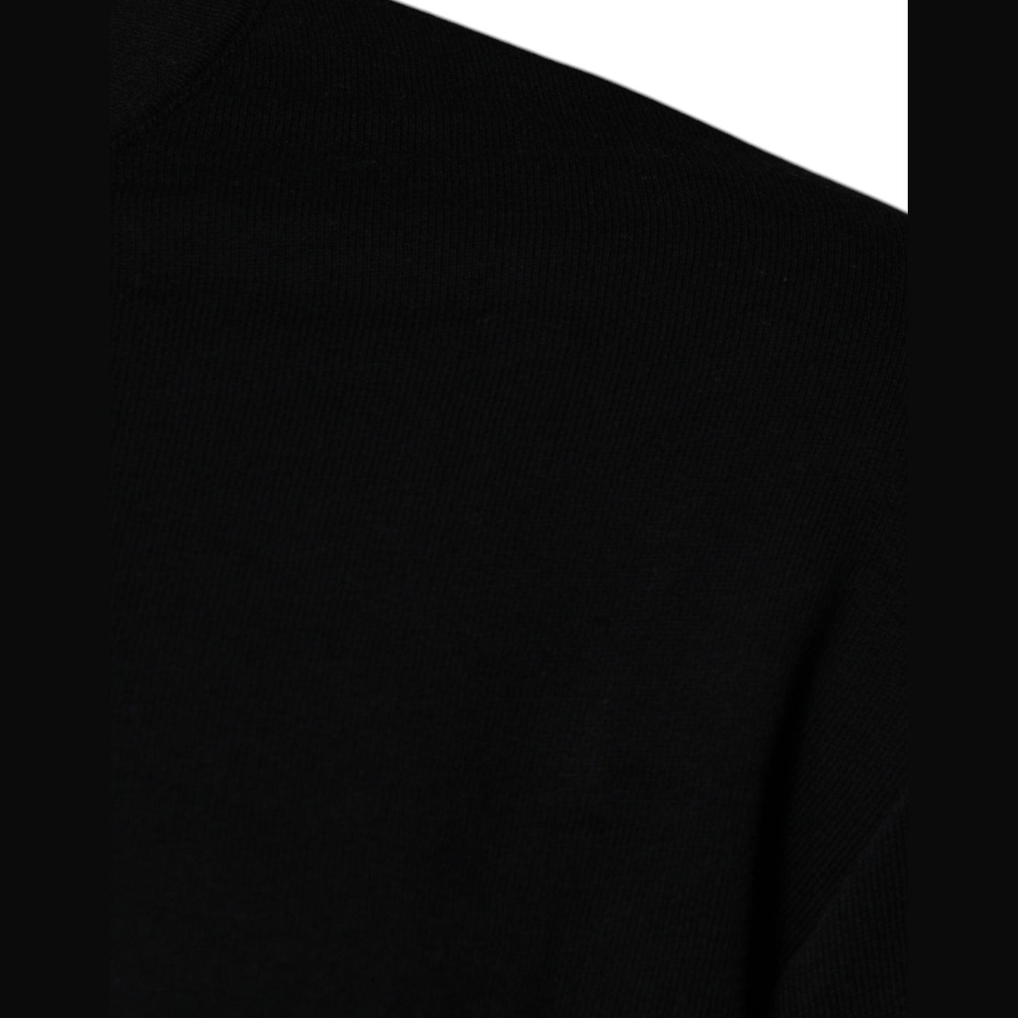 Versace Black Medusa Embroidery Crew Neck Pullover Sweater Versace