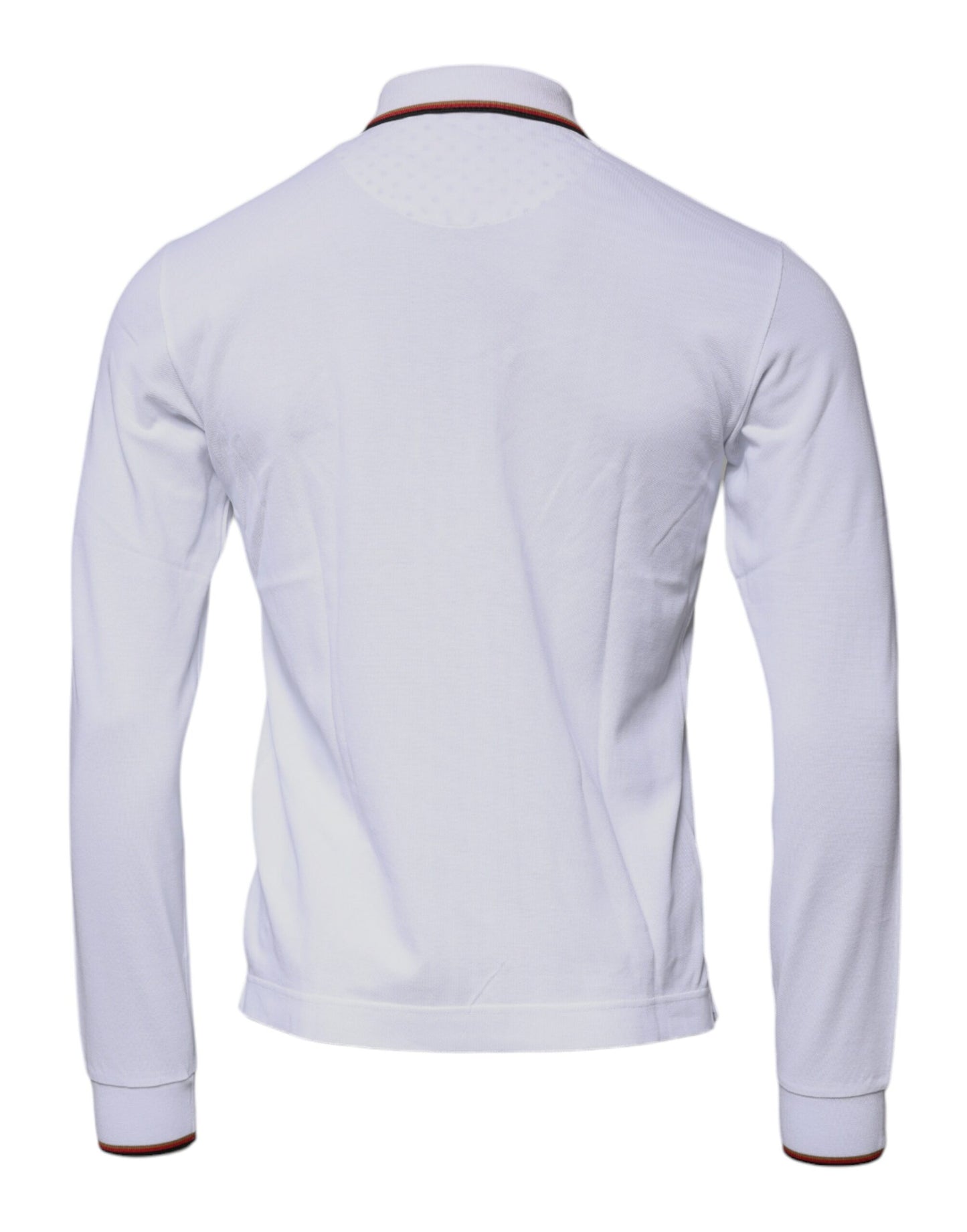 Dolce & Gabbana White Crown Men Full Zip Sweatshirt Sweater Dolce & Gabbana