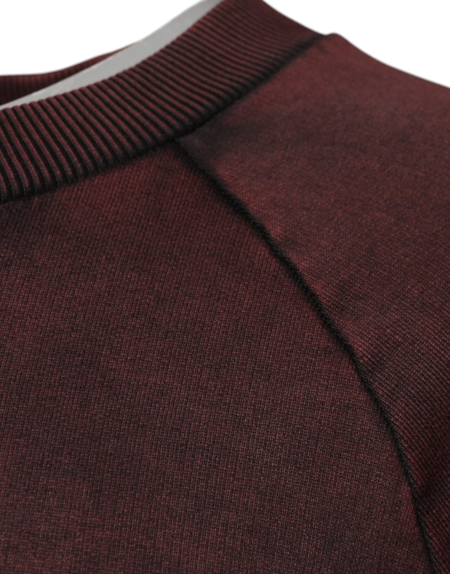 Dolce & Gabbana Brown Logo Cotton Crew Neck Pullover Sweater Dolce & Gabbana