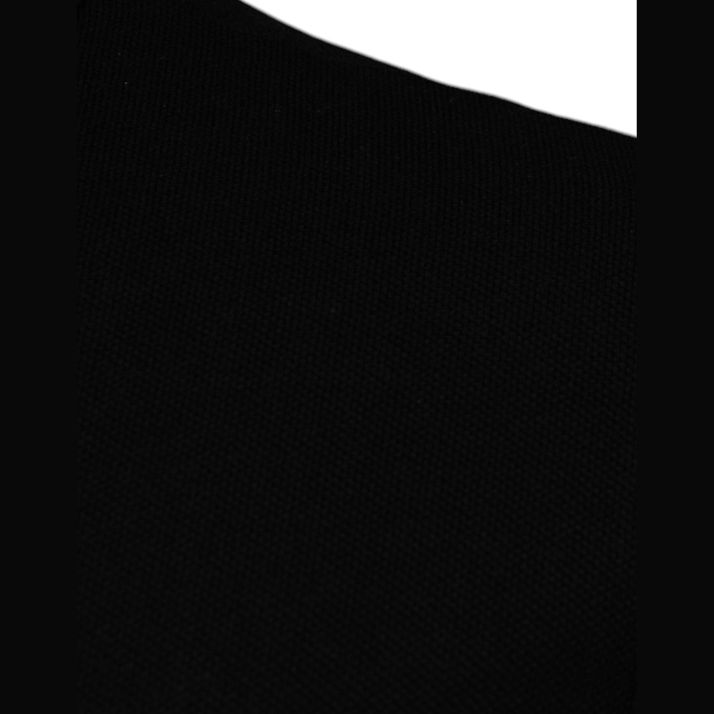 Versace Black Viscose Collared Polo Short Sleeves T-shirt Versace