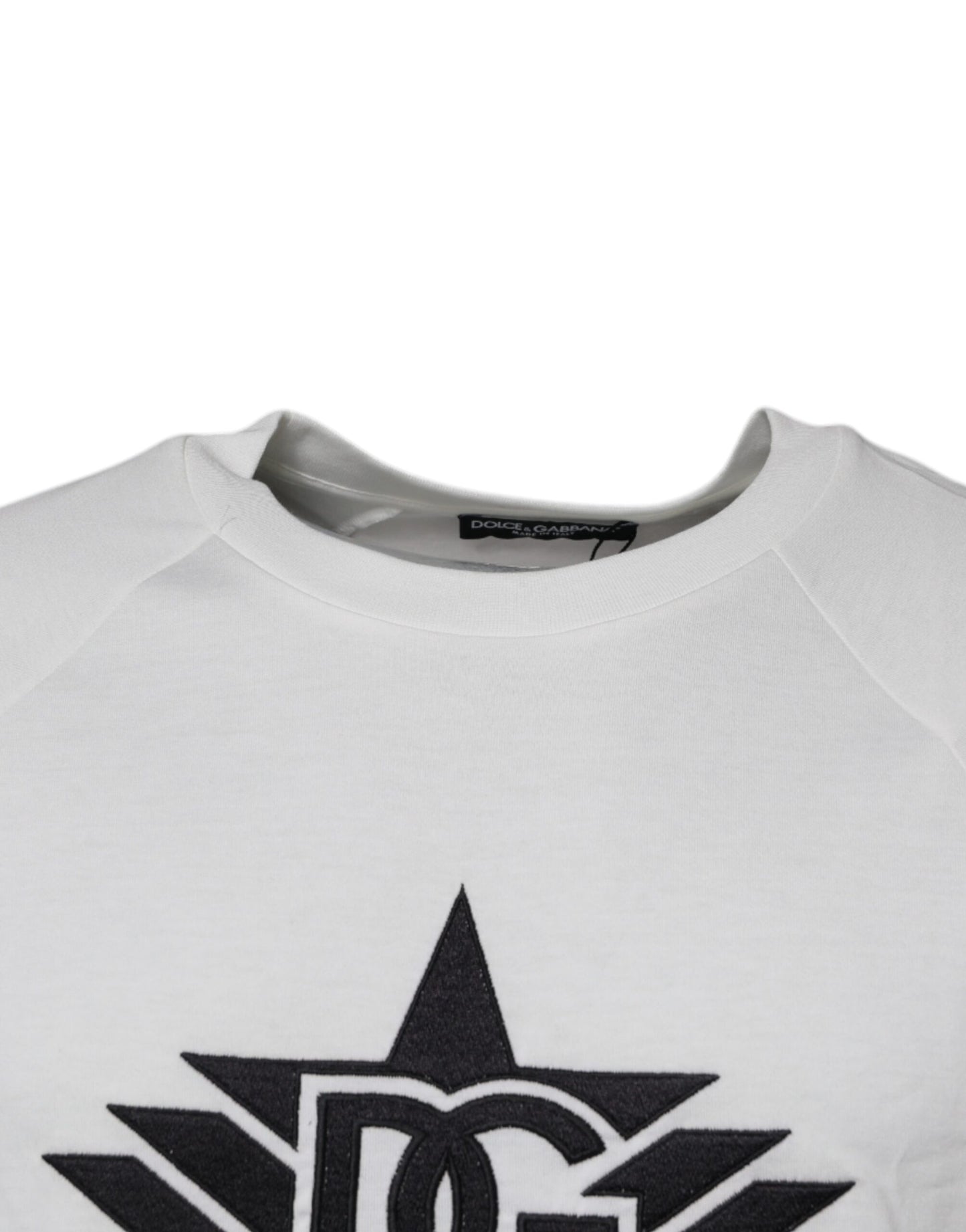 Dolce & Gabbana White DG Sport Crew Neck Short Sleeve T-shirt Dolce & Gabbana