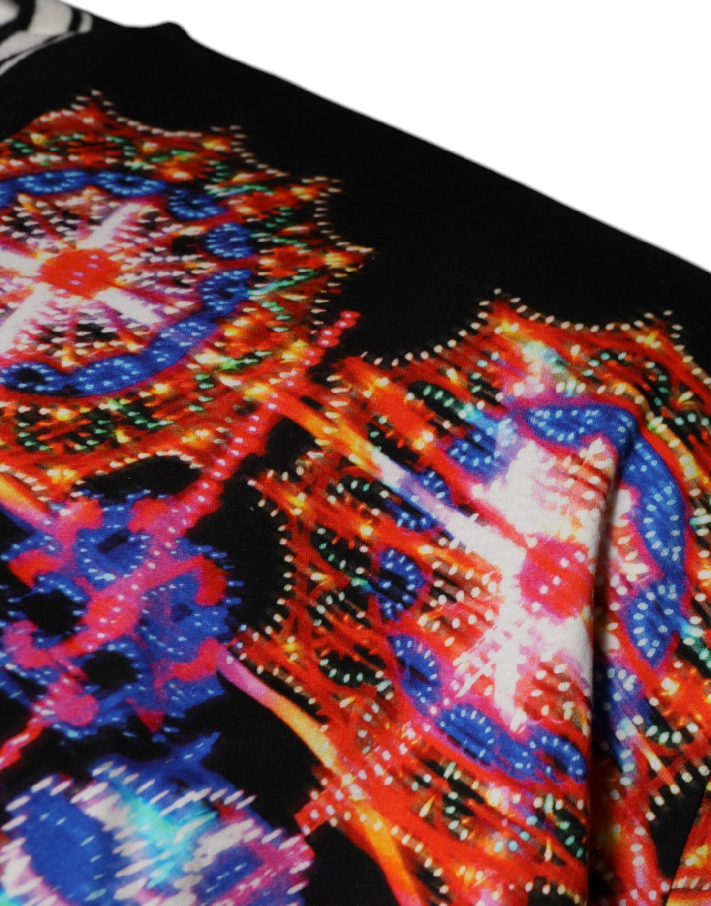 Dolce & Gabbana Multicolor Kaleidoscope Men Short Sleeves T-shirt Dolce & Gabbana