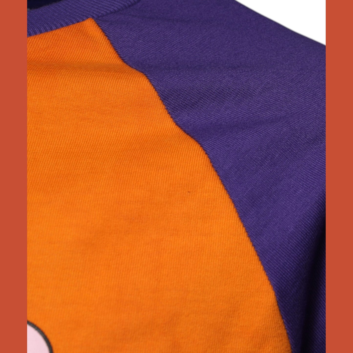 Dolce & Gabbana Orange Purple Graphic Print Short Sleeves T-shirt Dolce & Gabbana