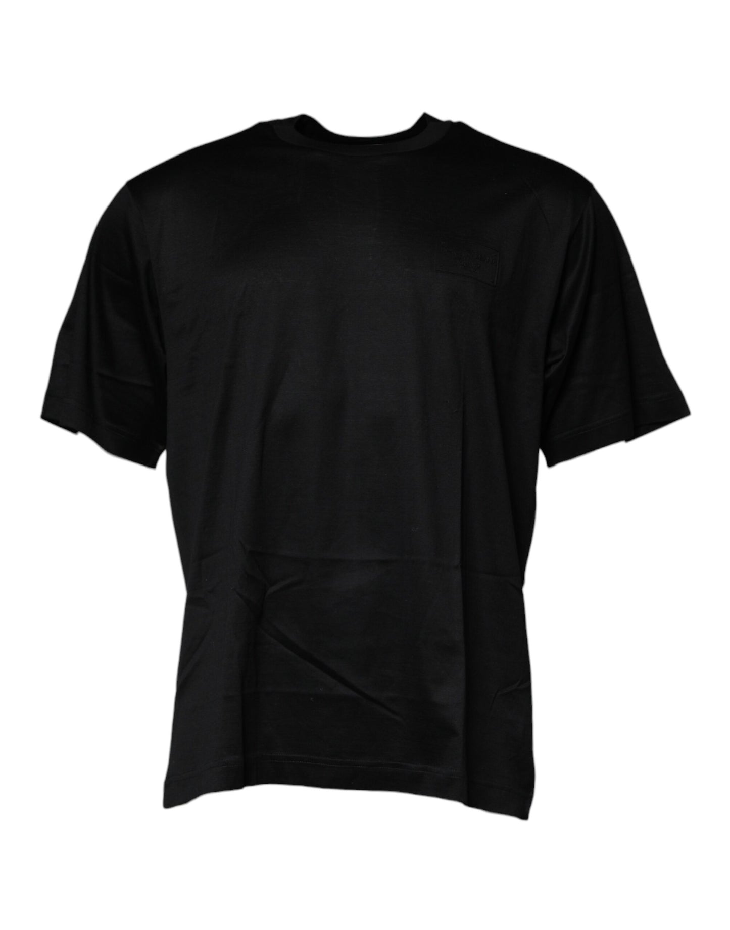 Dolce & Gabbana Black Crew Neck Short Sleeve T-shirt Dolce & Gabbana