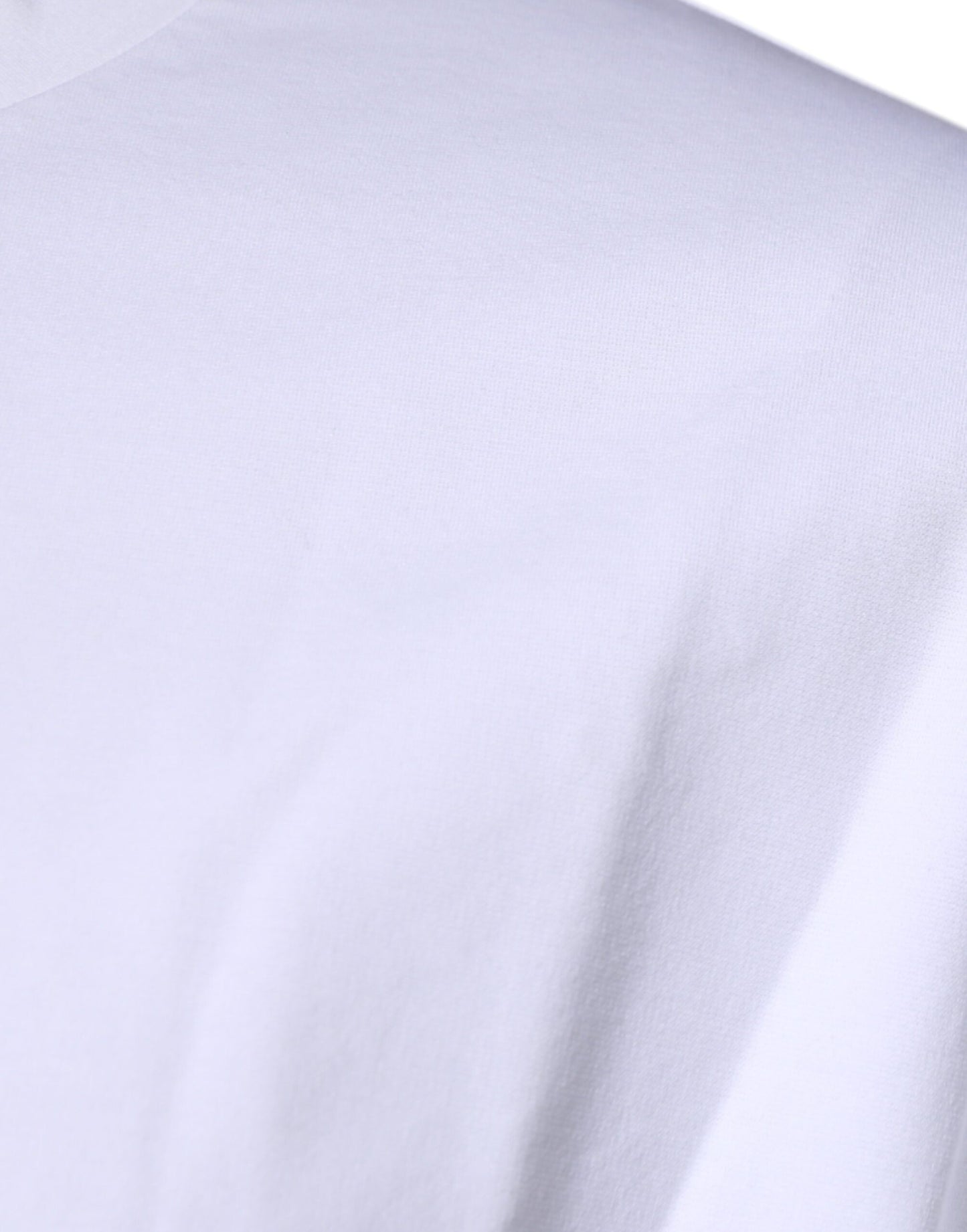 Dolce & Gabbana White DG Logo Cotton Crew Neck T-shirt Dolce & Gabbana