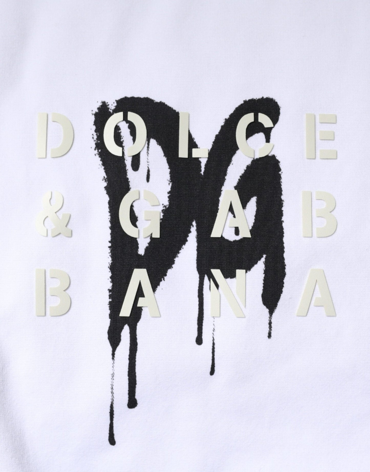 Dolce & Gabbana White DG Logo Cotton Crew Neck T-shirt Dolce & Gabbana