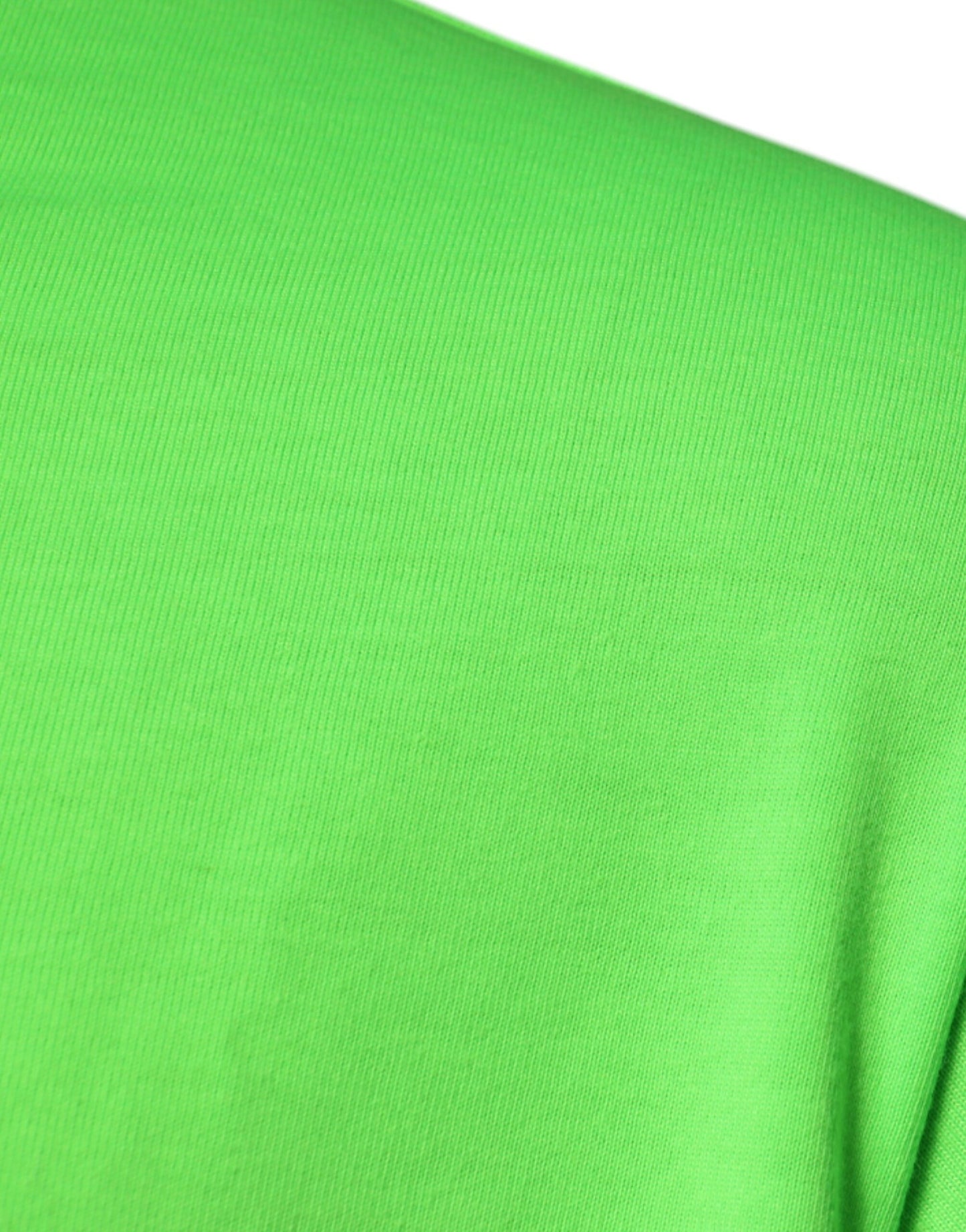 Dolce & Gabbana Green DG Logo Cotton Crew Neck T-shirt Dolce & Gabbana