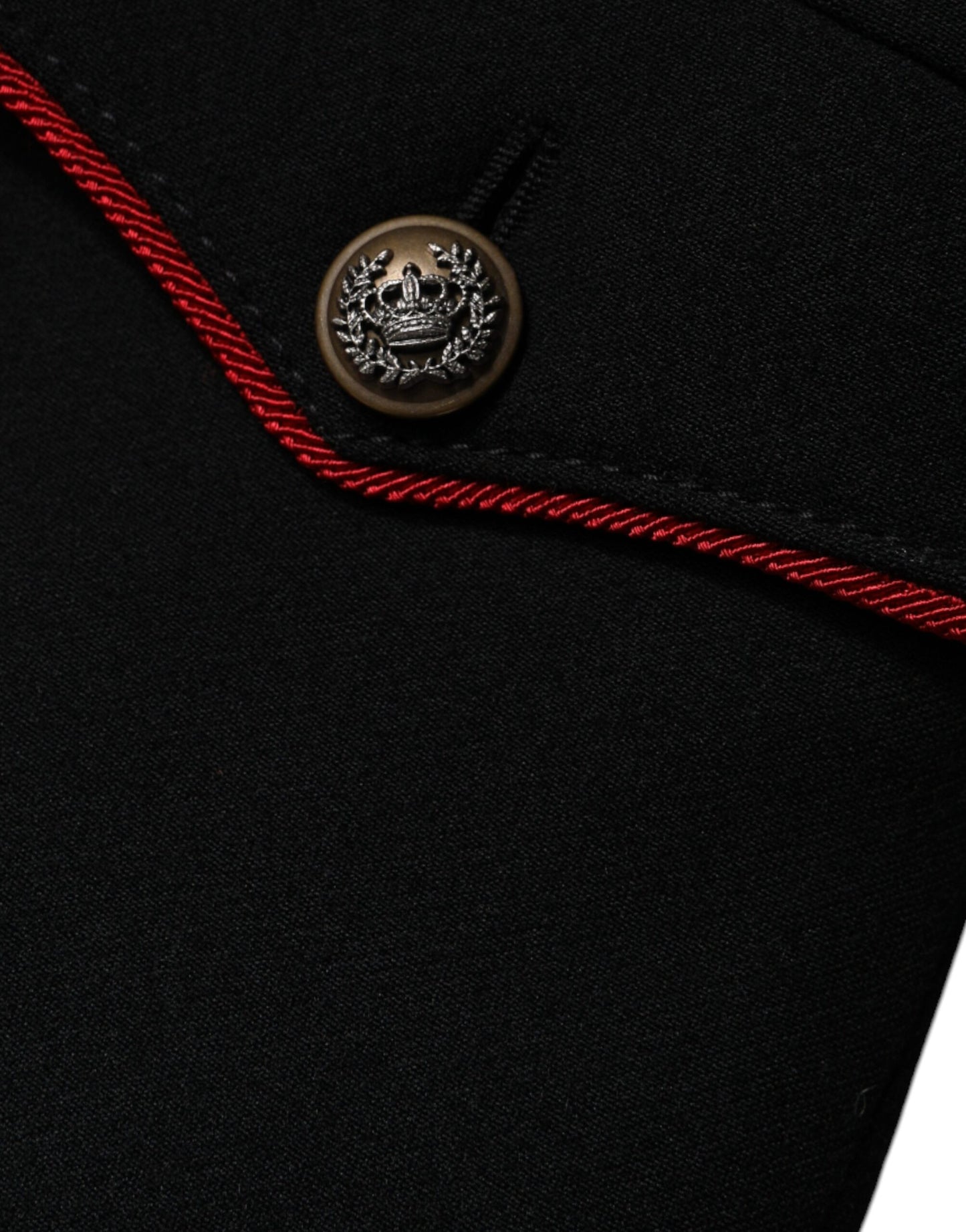 Dolce & Gabbana Black Single Breasted Trench Coat Jacket Dolce & Gabbana