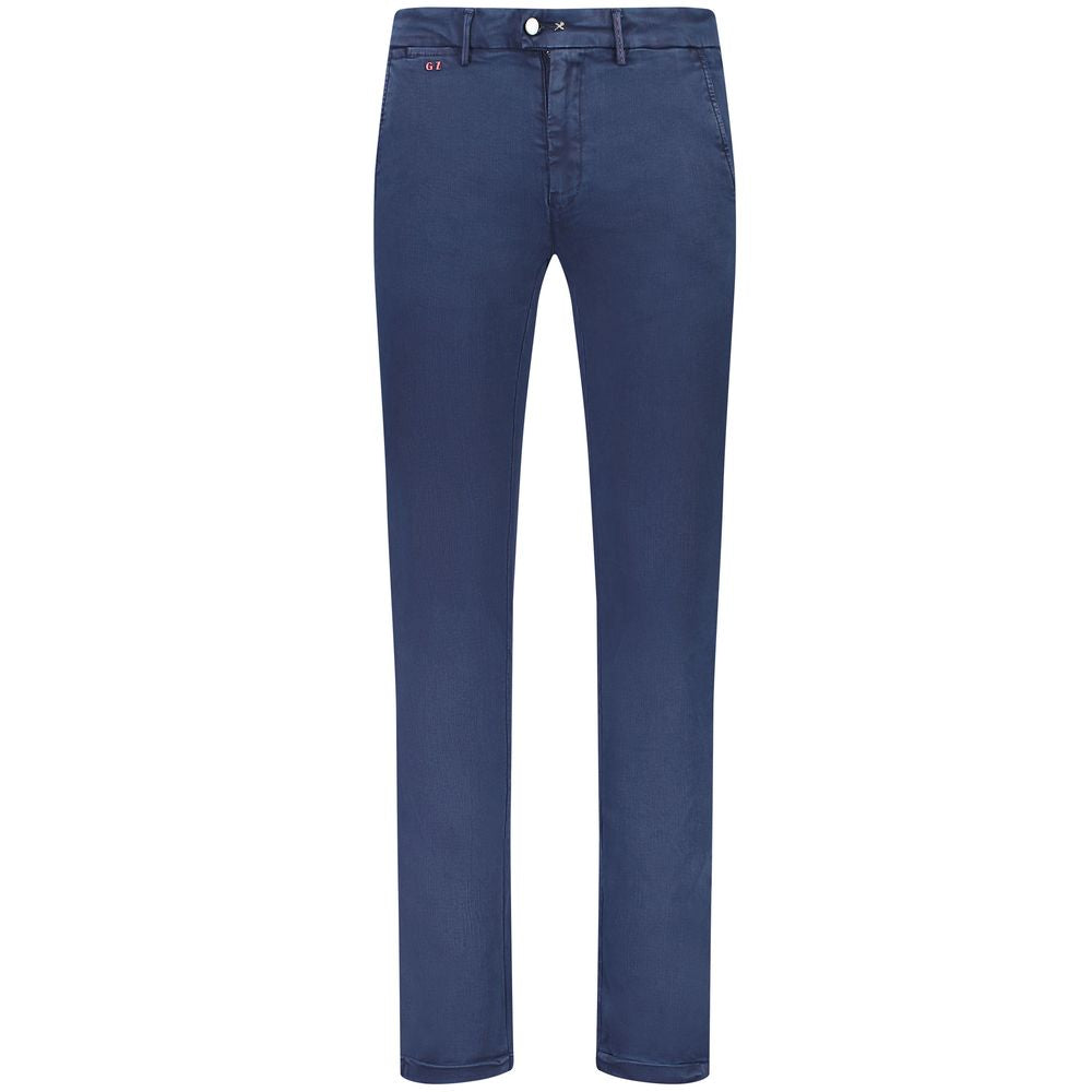 Tramarossa Blue Cotton Jeans & Pant Tramarossa