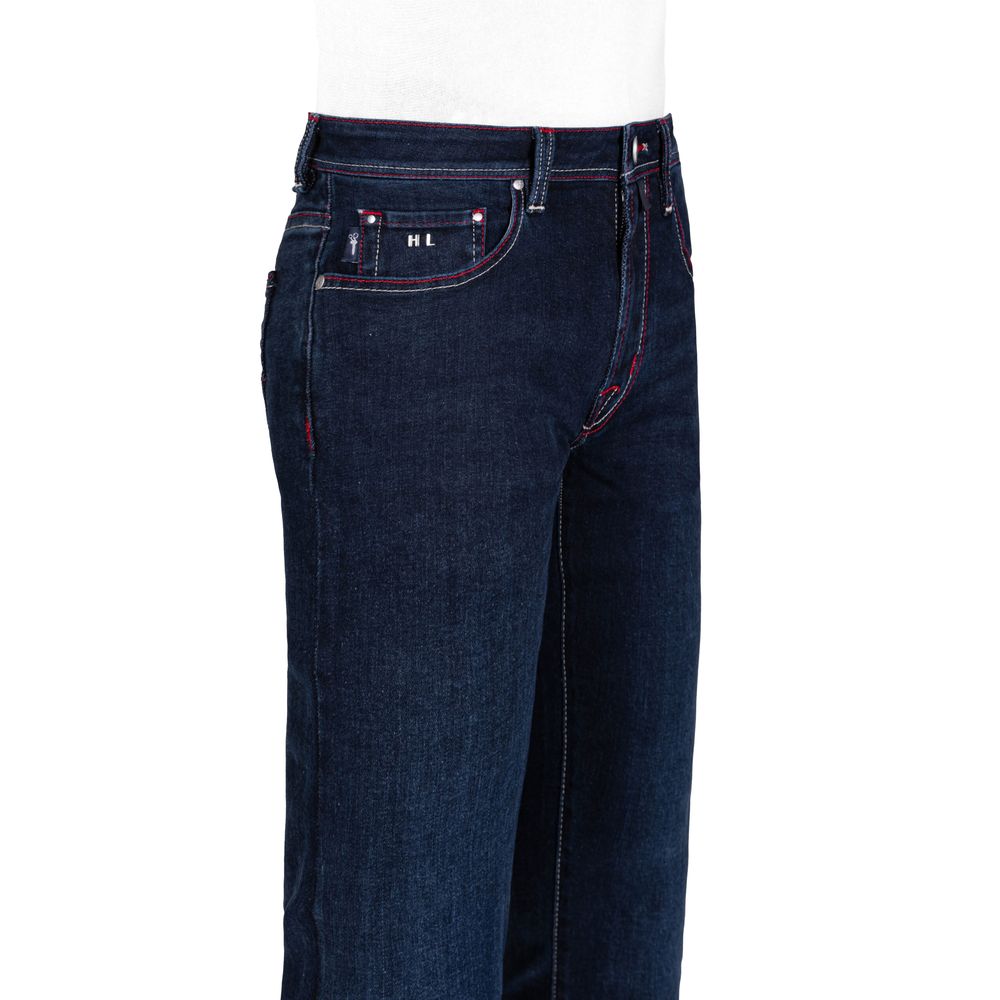 Tramarossa Blue Cotton Jeans & Pant Tramarossa