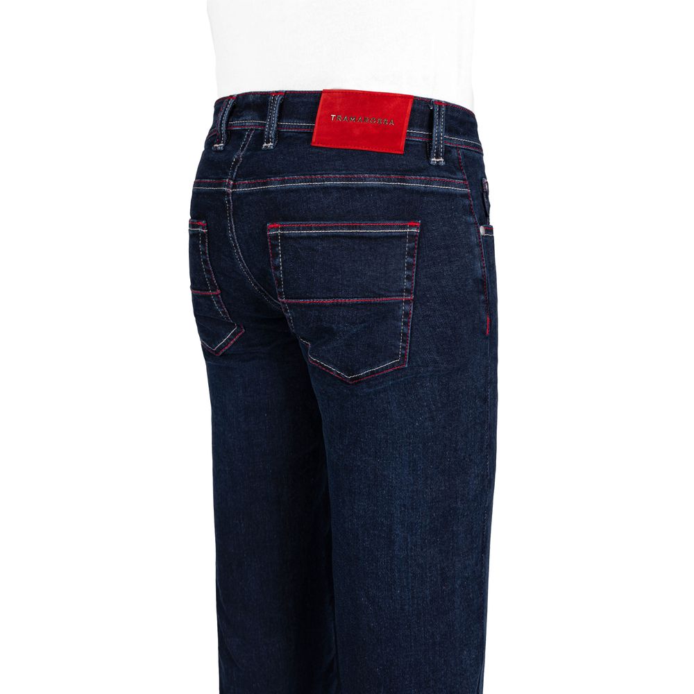 Tramarossa Blue Cotton Jeans & Pant Tramarossa