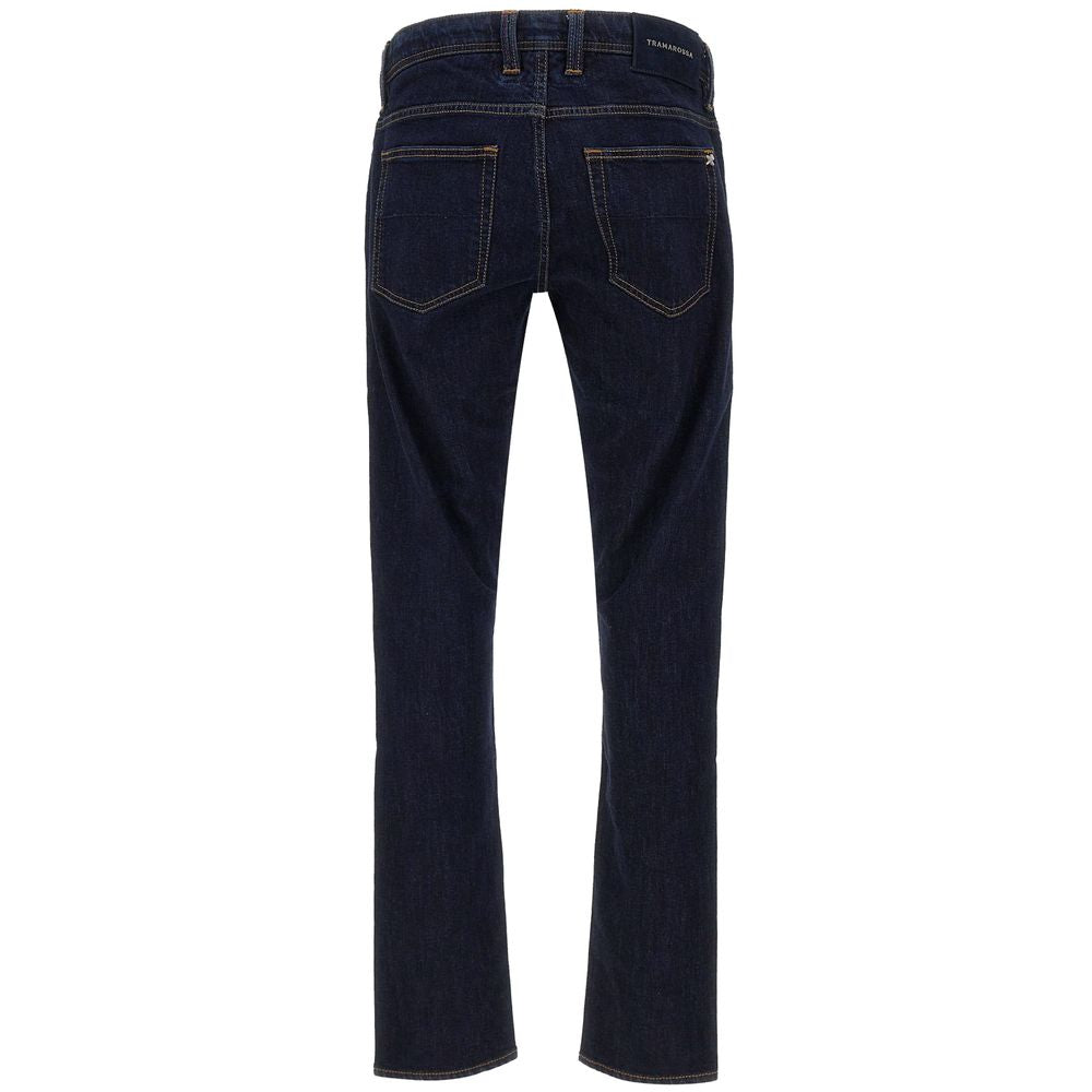 Tramarossa Blue Cotton Jeans & Pant Tramarossa