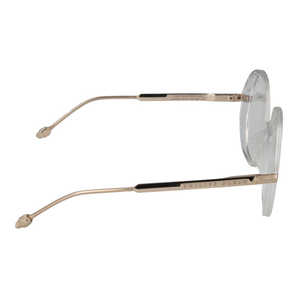 Philipp Plein Transparent Cellulose Acetate Glasses Frames