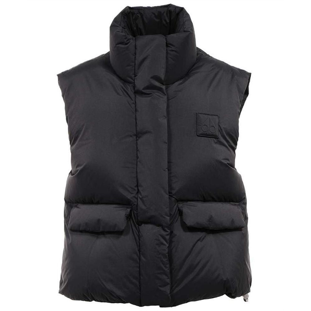 Moose Knuckles Black Nylon Vest Moose Knuckles