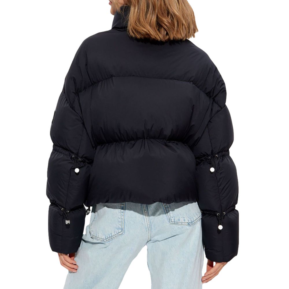 Moose Knuckles Black Nylon Jackets & Coat Moose Knuckles