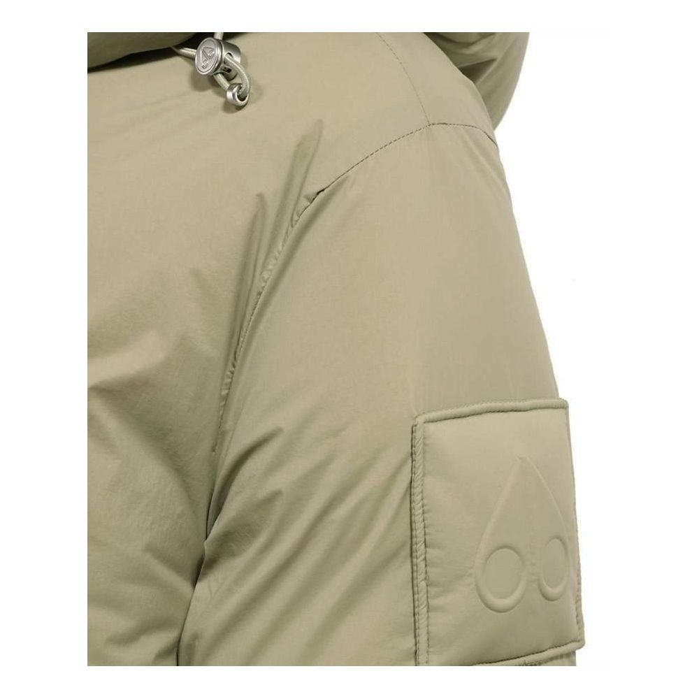 Moose Knuckles Green Nylon Jackets & Coat Moose Knuckles