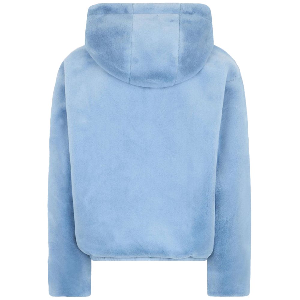 Moose Knuckles Light Blue Nylon Women Jacket Moose Knuckles