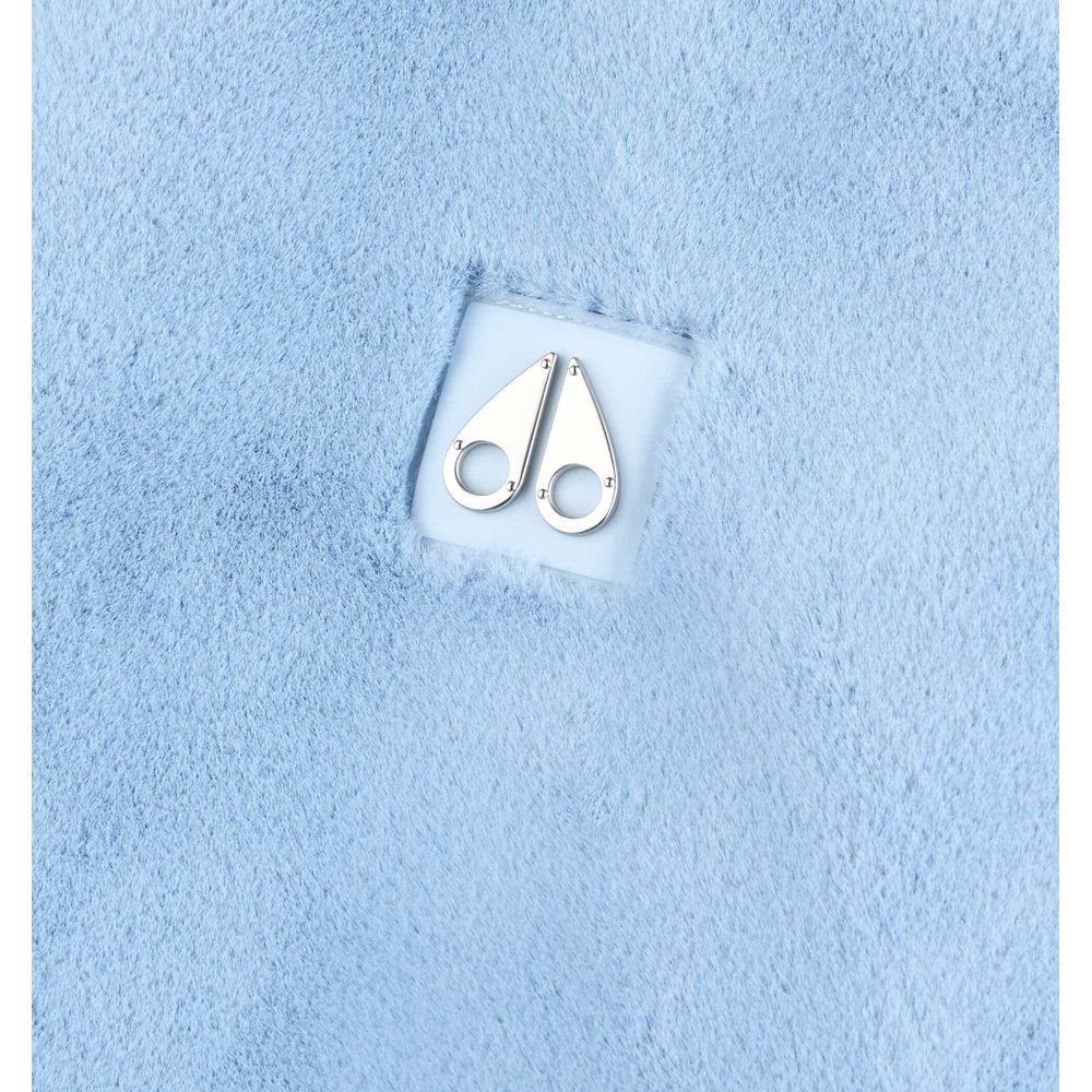 Moose Knuckles Light Blue Nylon Women Jacket Moose Knuckles