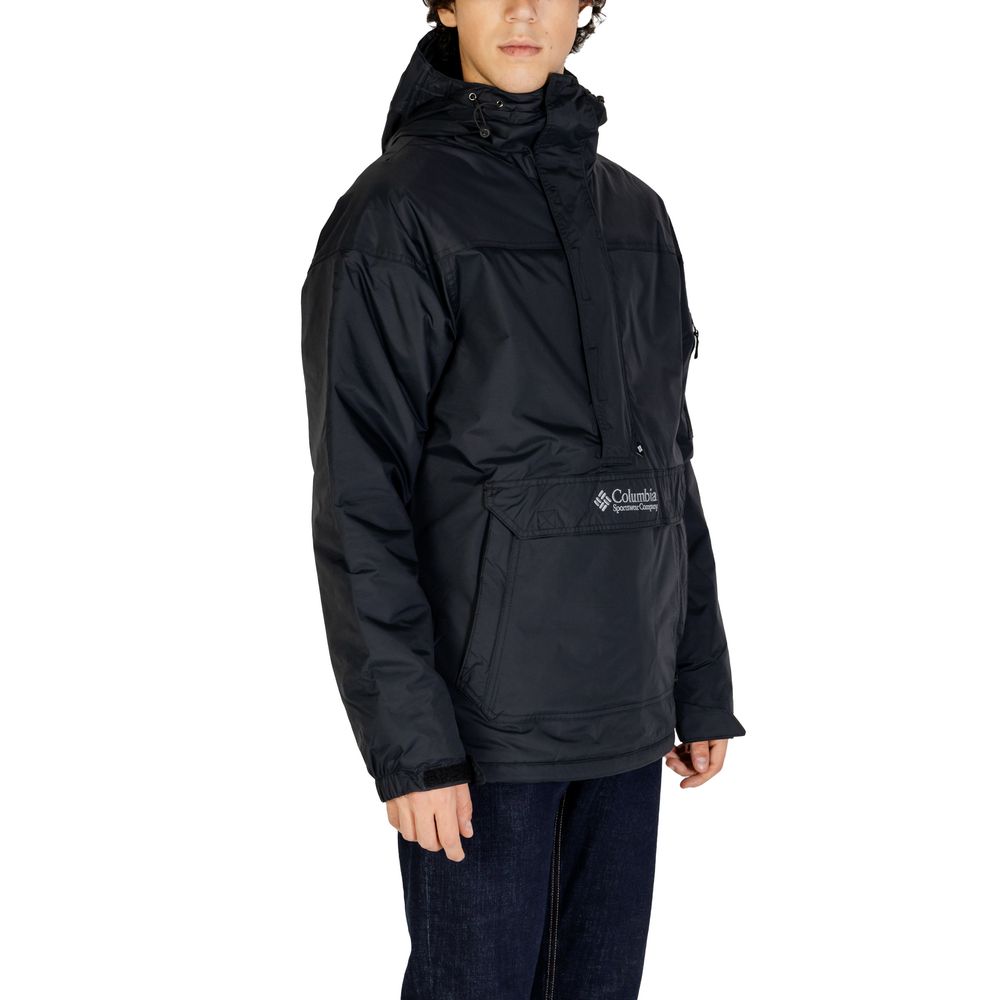 Columbia Black Nylon Jackets & Coat Columbia